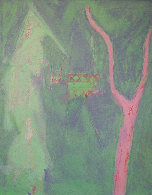 2.	Violet Ballet  "32 x 25” 1996