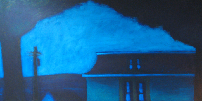 8.	Cresson and Cotton Sts. Manayunk  “22 x 44”  1999